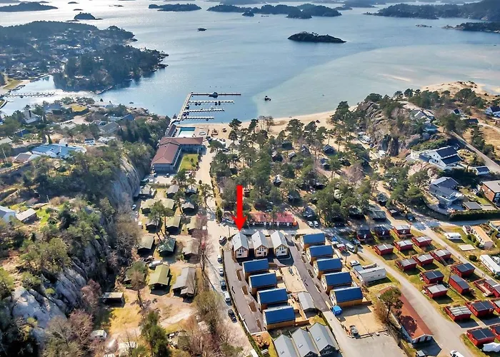 度假居 Sorlandet, Naer Stranden Og Kristiansand Dyrepark